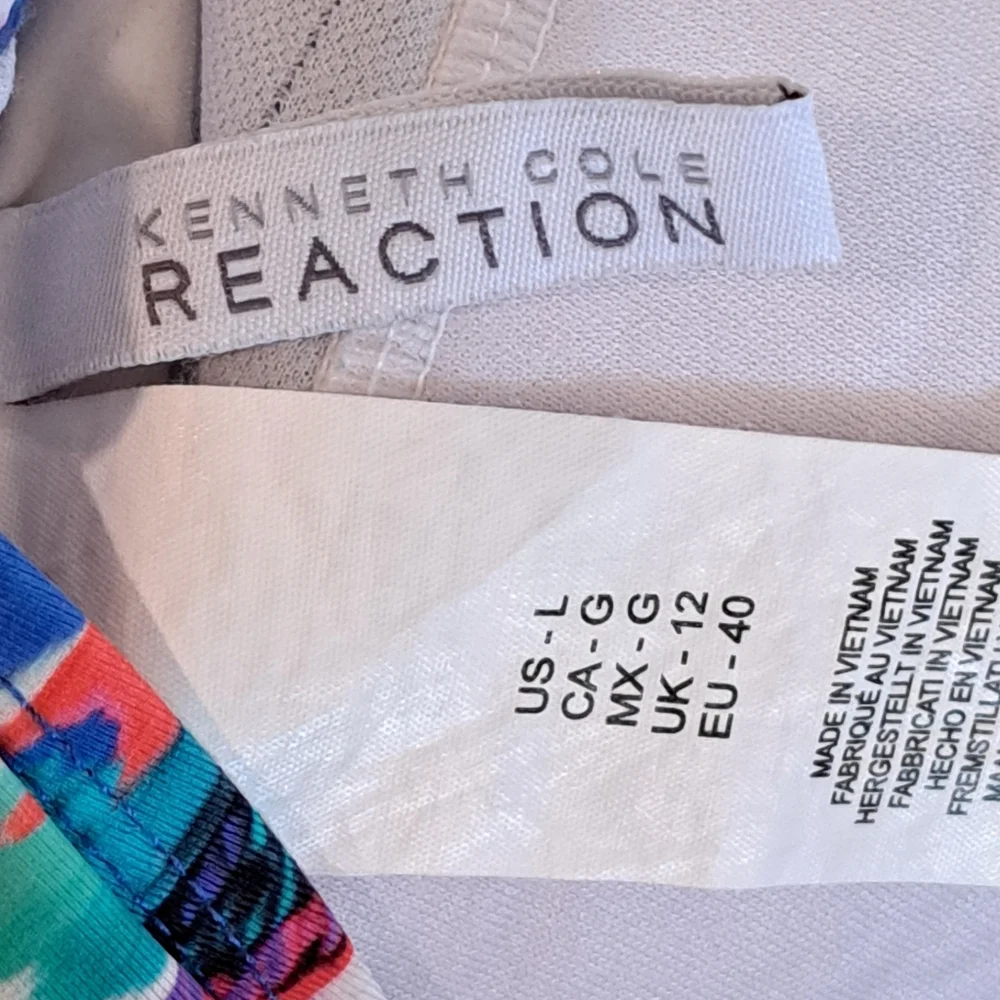 Kenneth Cole vibrant ikat